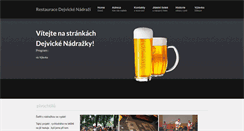 Desktop Screenshot of nadrazka.cz